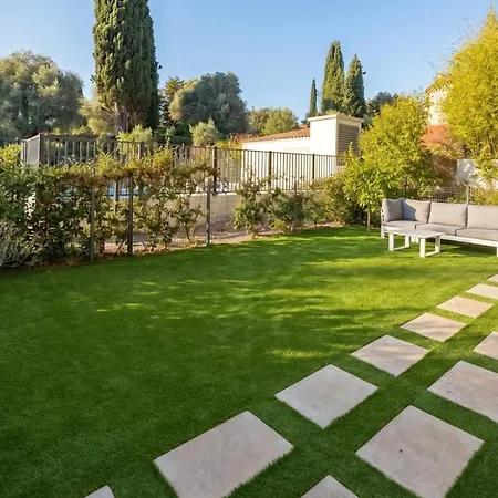 Appartement Casa-jardin Secret: Climatisé Avec Piscine Juan-les-Pins