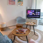아파트 Casa-jardin Secret: Climatise Avec Piscine 주앙레핑