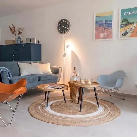 Casa-jardin Secret: Climatisé Avec Piscine Juan-les-Pins